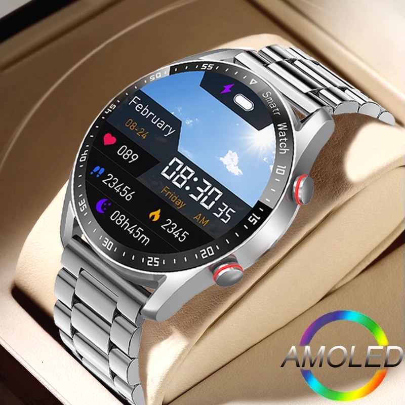 Smartwatch Custom - EKG + PPG Bluetooth Çağrı akıllı