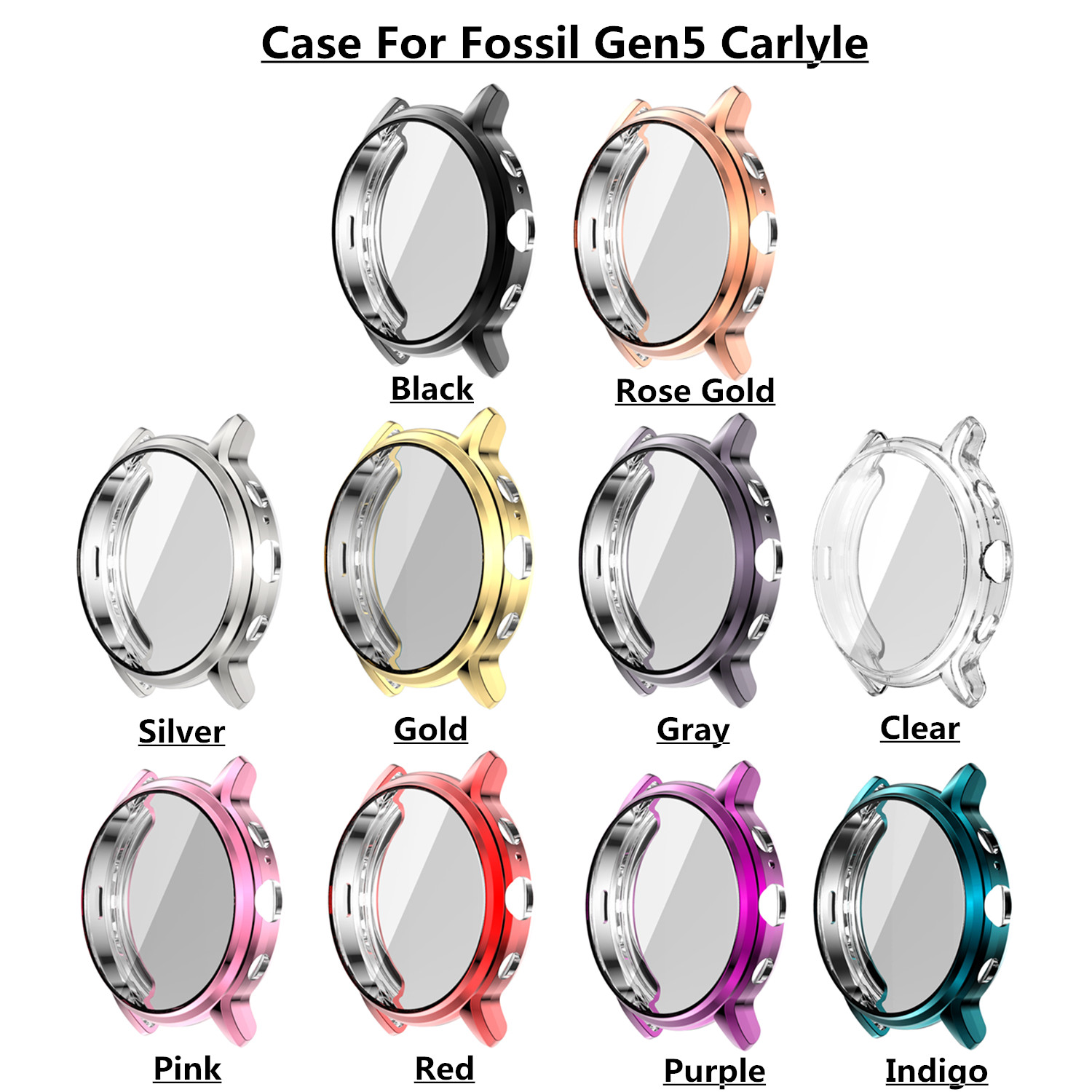 TPU Koruyucu Kapak Kılıf Fosil - Fossil Smartwatch Accessories incelemesi ve fiyatı